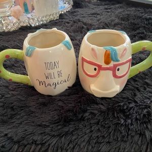 New Magical Unicorn Coffee Tea Mug Cup Bundle